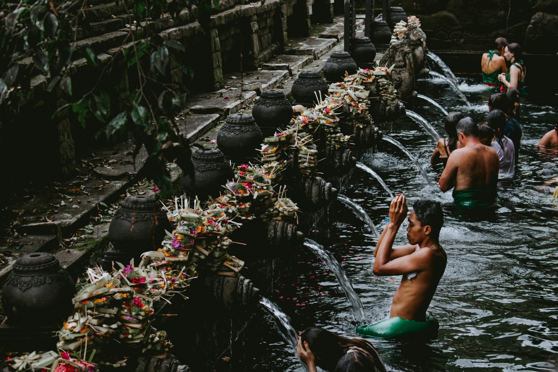 De Hindoeïstische tempel Pura Tirta Empul, één van de mooie plekken op Bali.