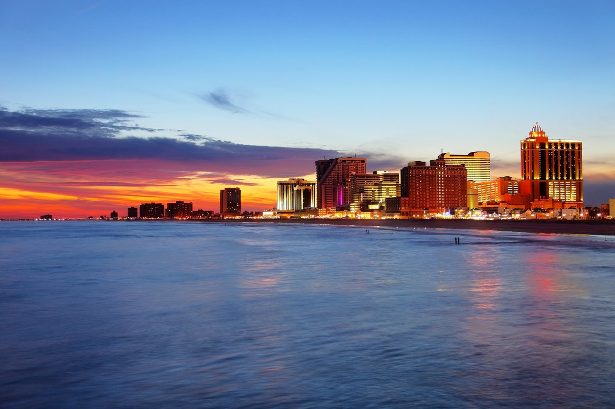 Atlantic City in New Jersey.