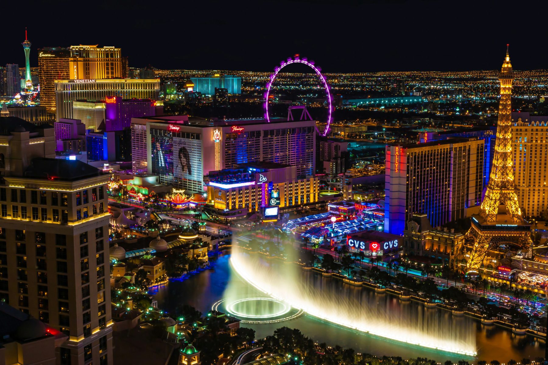 Las Vegas, één van de goksteden in Amerika.