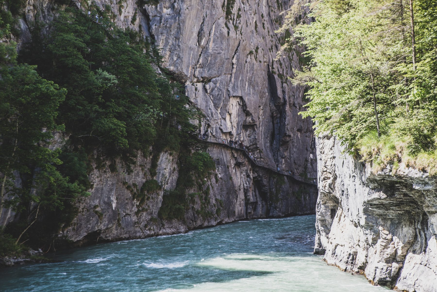 Aareschlucht Jungfrau regio