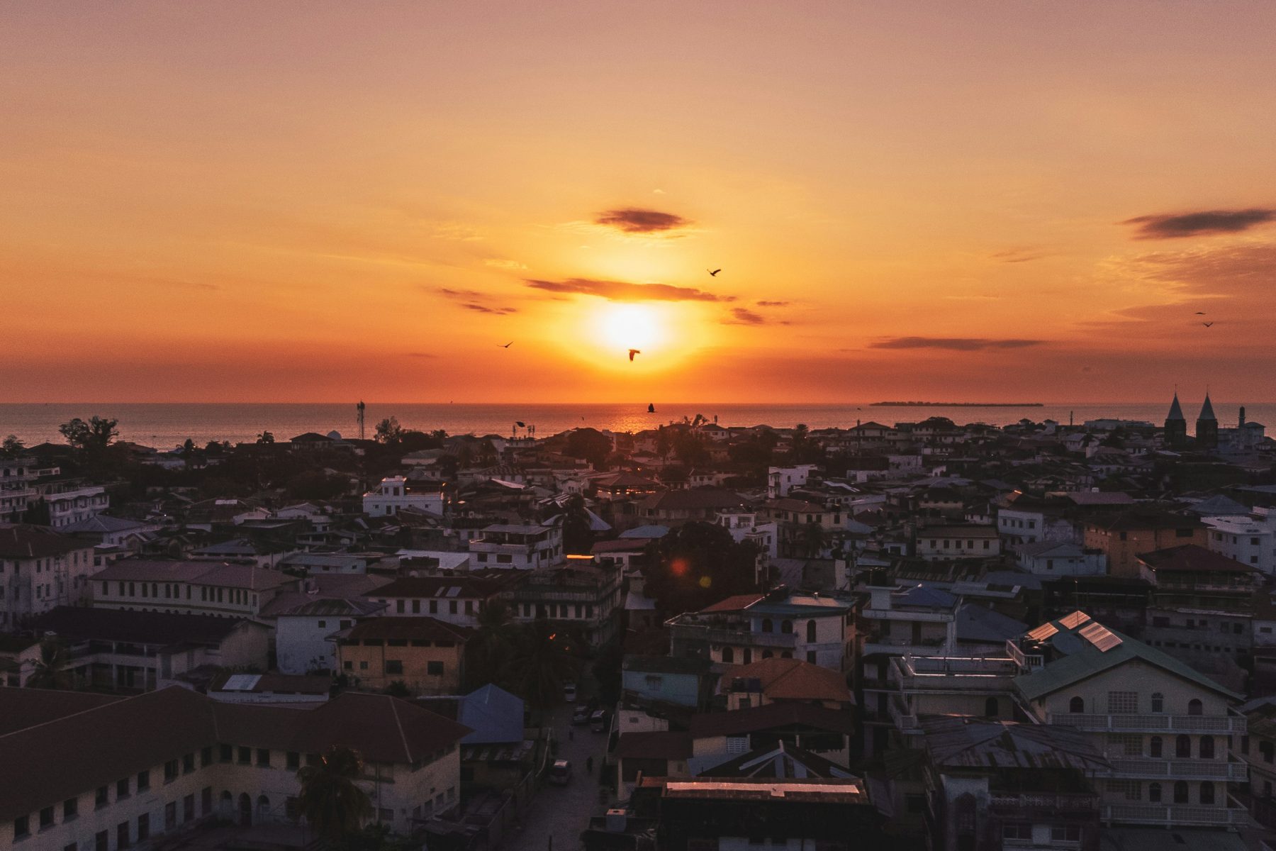 Stone Town in Zanzibar.