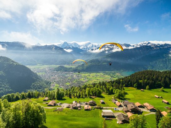 Paragliden in Interlaken