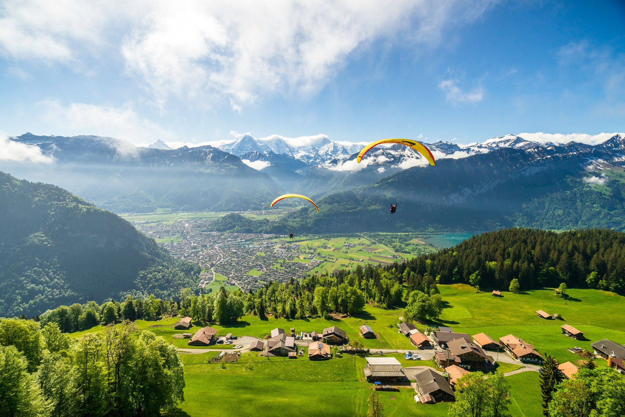 Paragliden in Interlaken