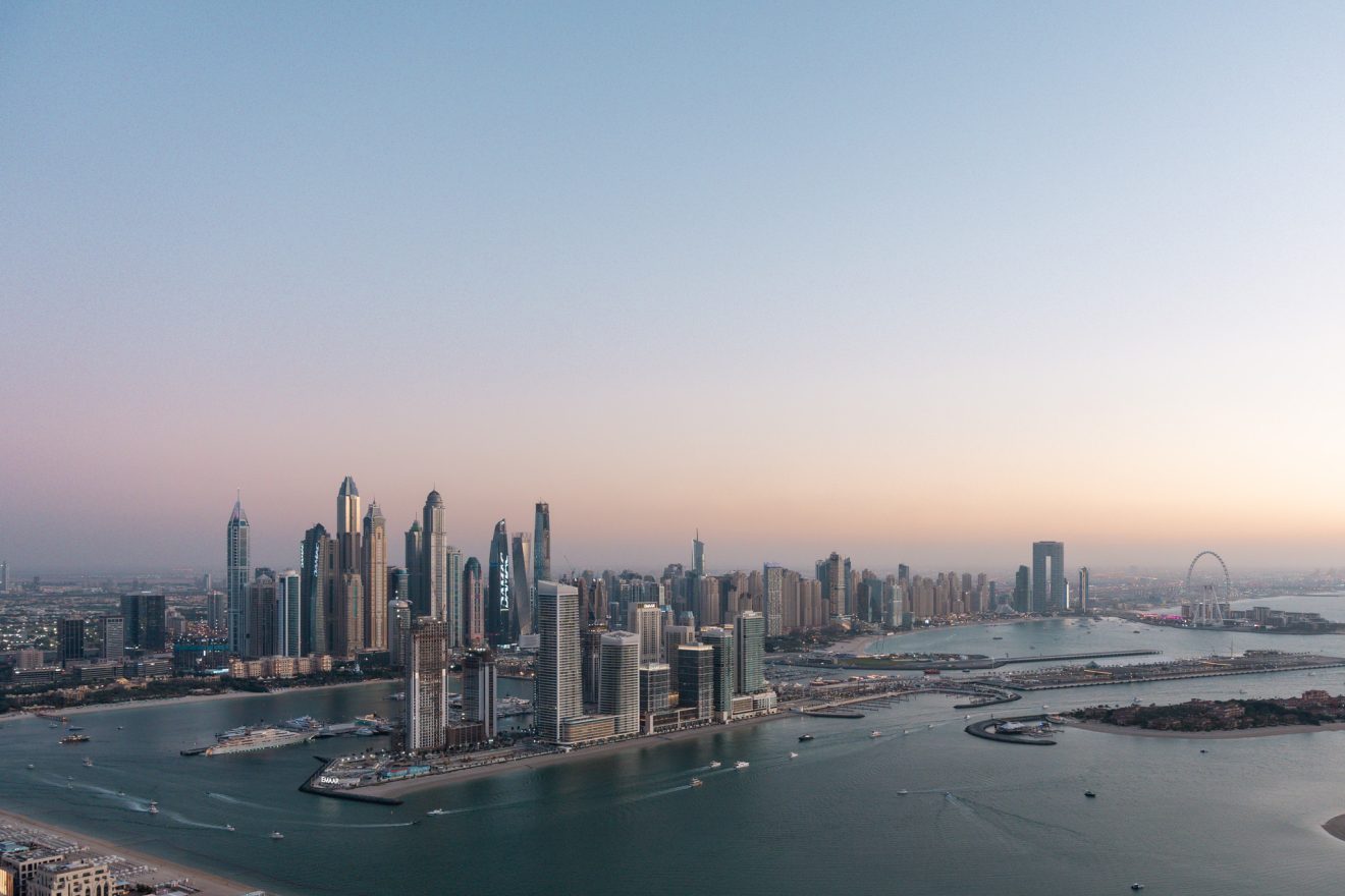 De Dubai skyline