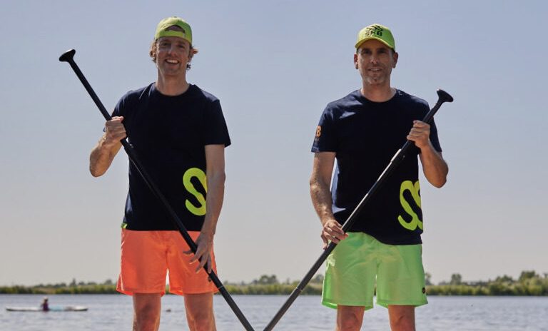 Reinier en Sebastiaan, de oprichters van van SEB SUP.