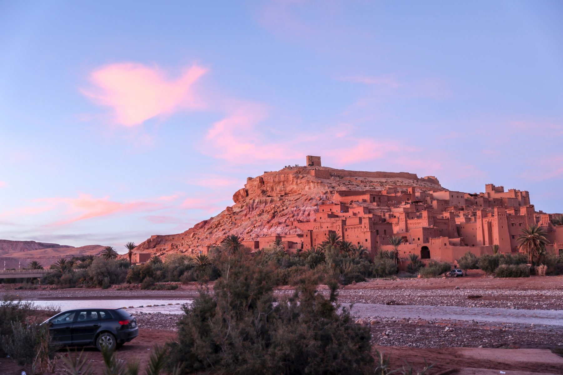 UNESCO-werelderfgoed Aït Ben Haddou in Marokko.