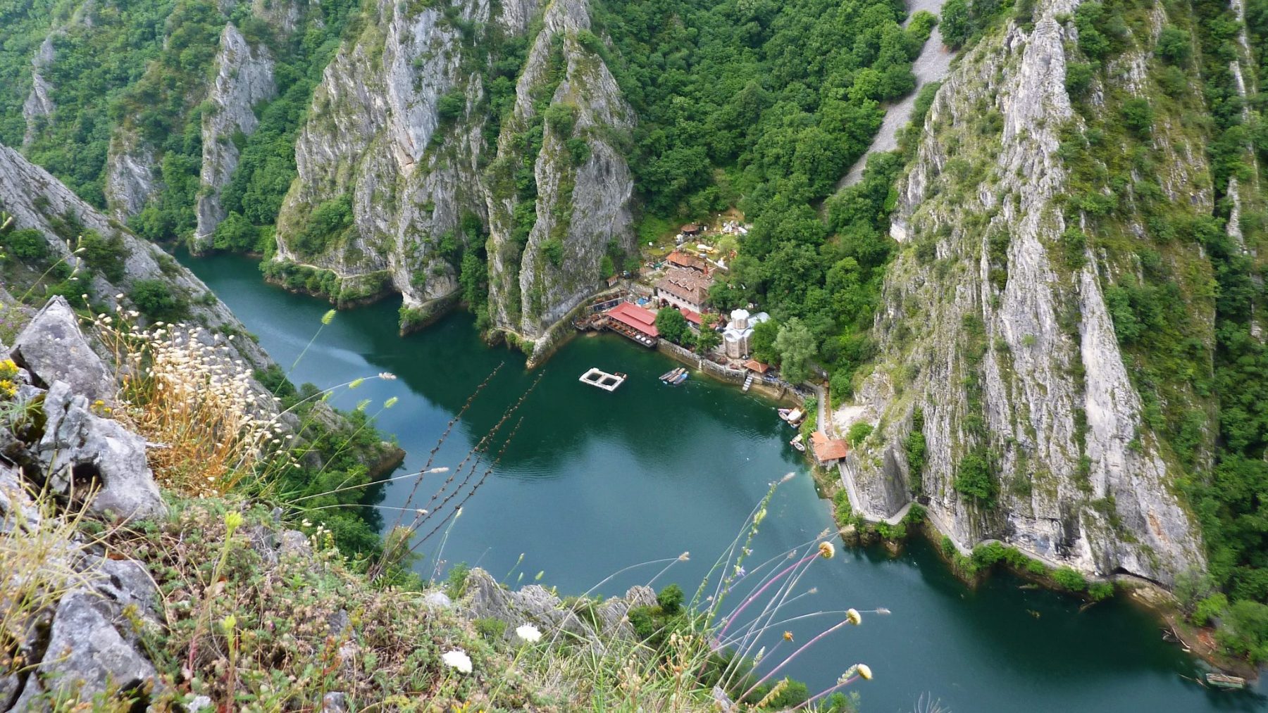 Matka Canyon Noord-Macedonië een van de meest onbekende wandelreizen europa