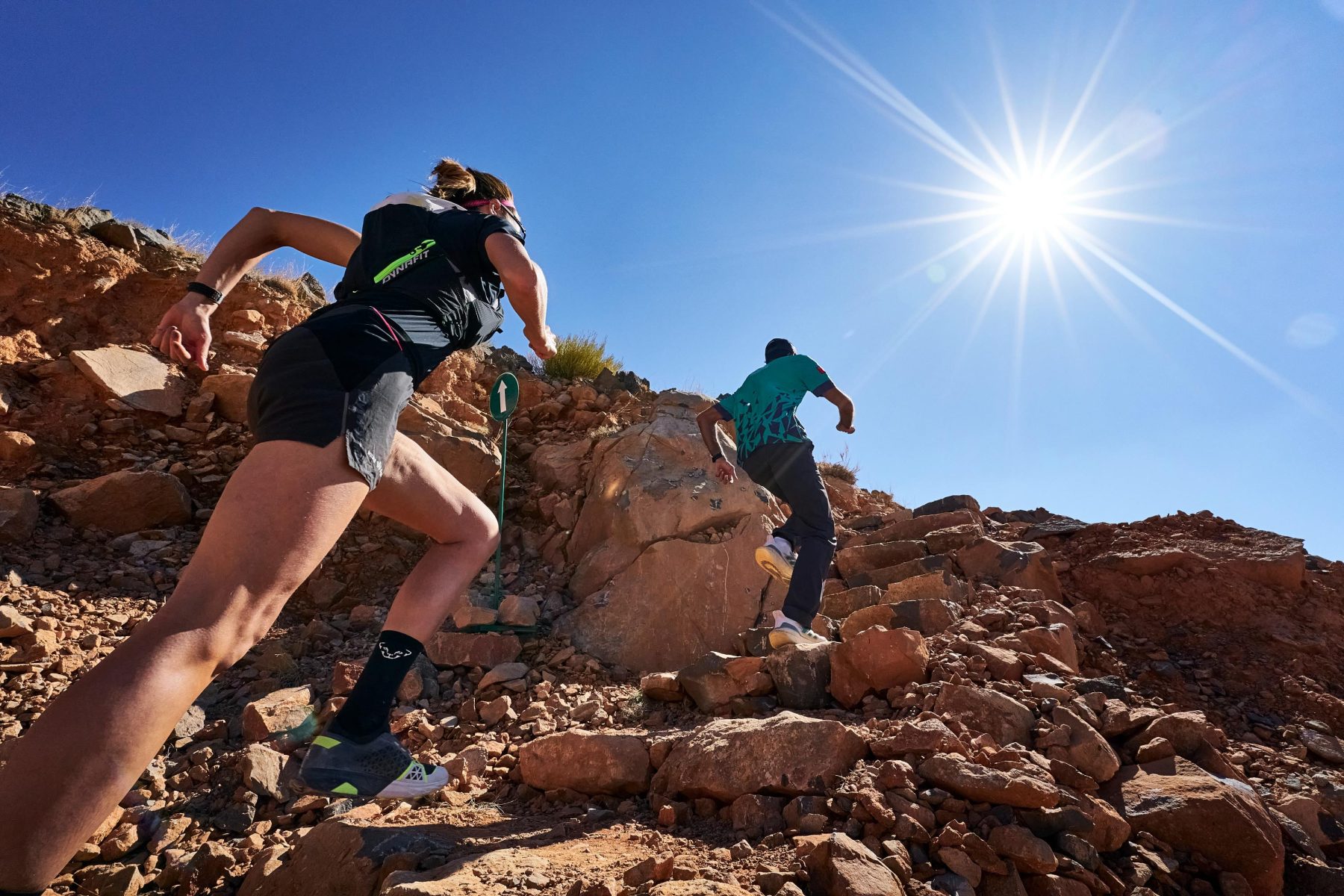 Eén van de hikes in Oman.