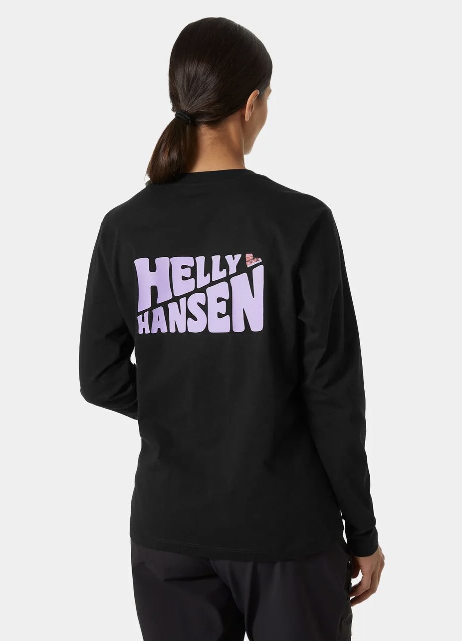 De F2F Organic Cotton Long Sleeve Tee van Helly Hansen.