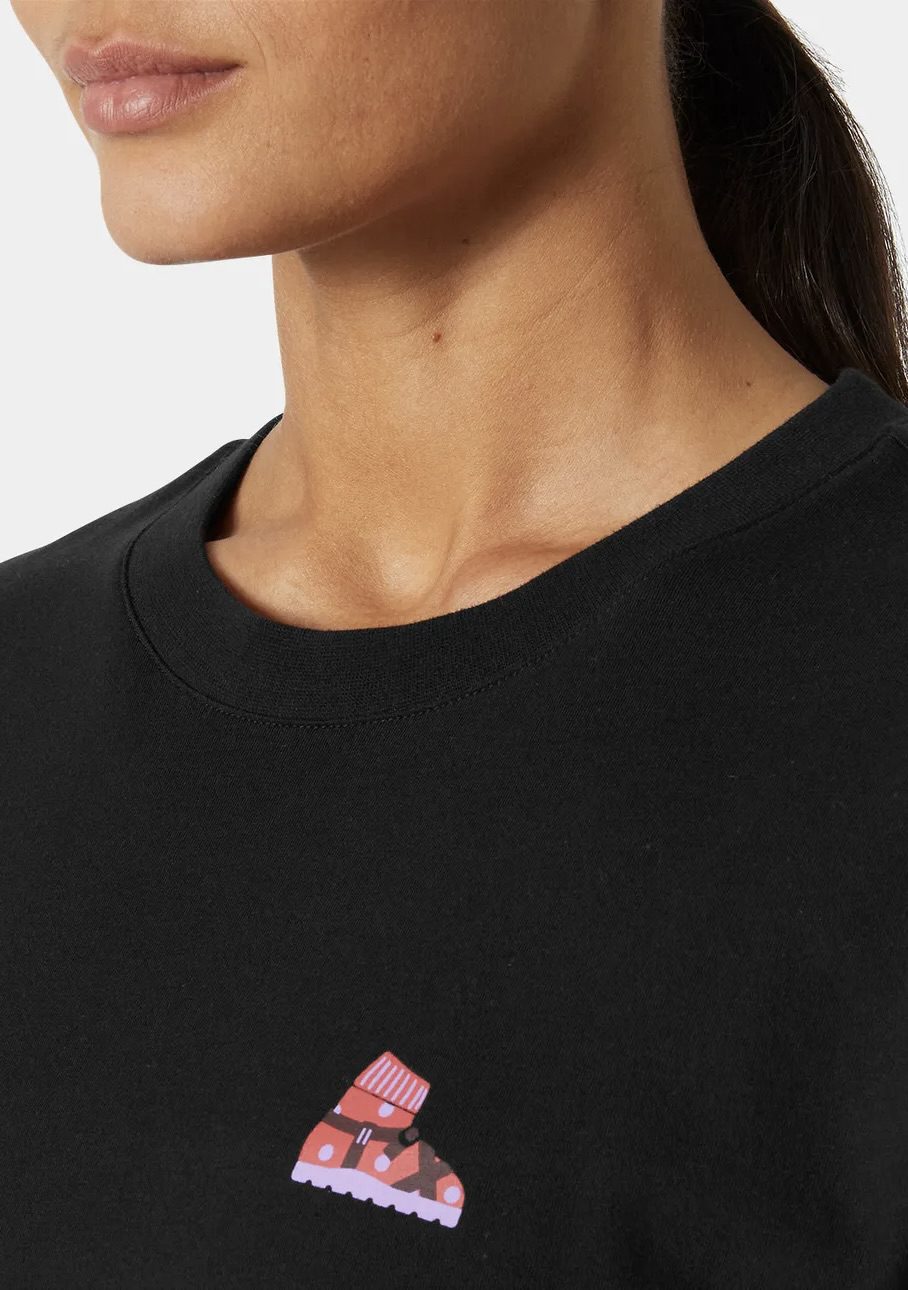 De F2F Organic Cotton Long Sleeve Tee van Helly Hansen.