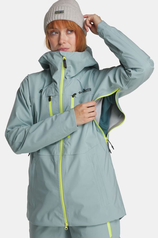 Columbia platinum peak hardshell skijas dames