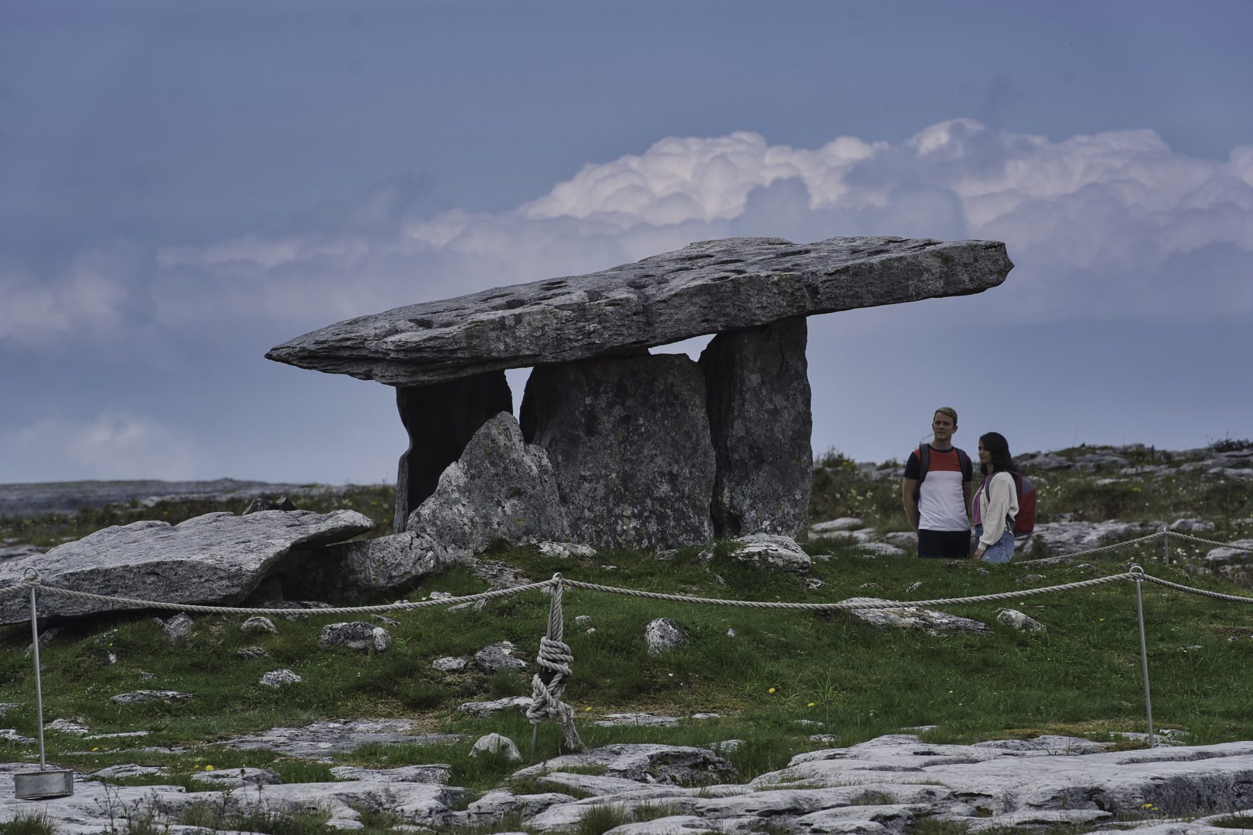 Burren Way wandelen langs de Poulnabrone