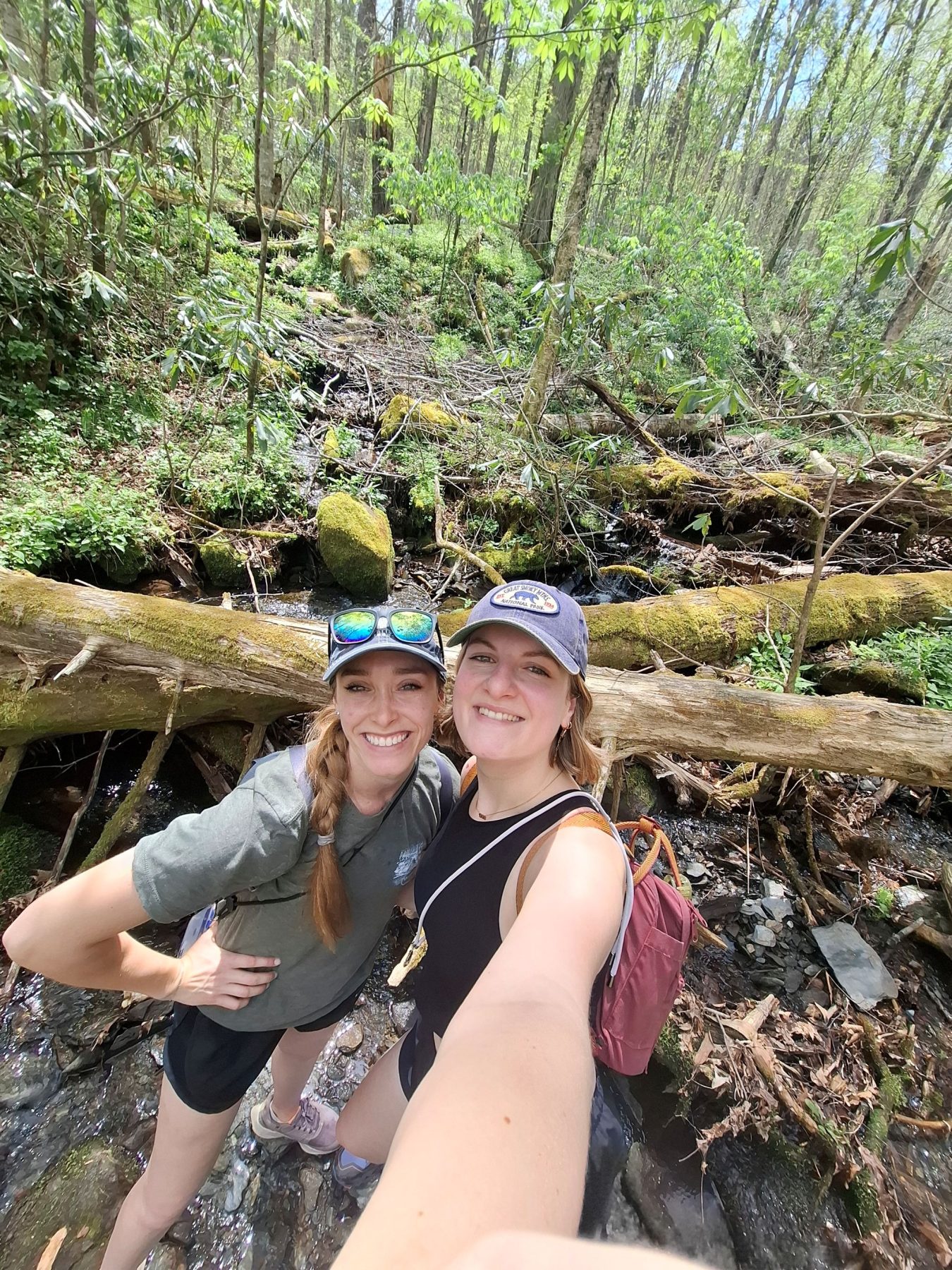 Selfie in Smoky Mountains