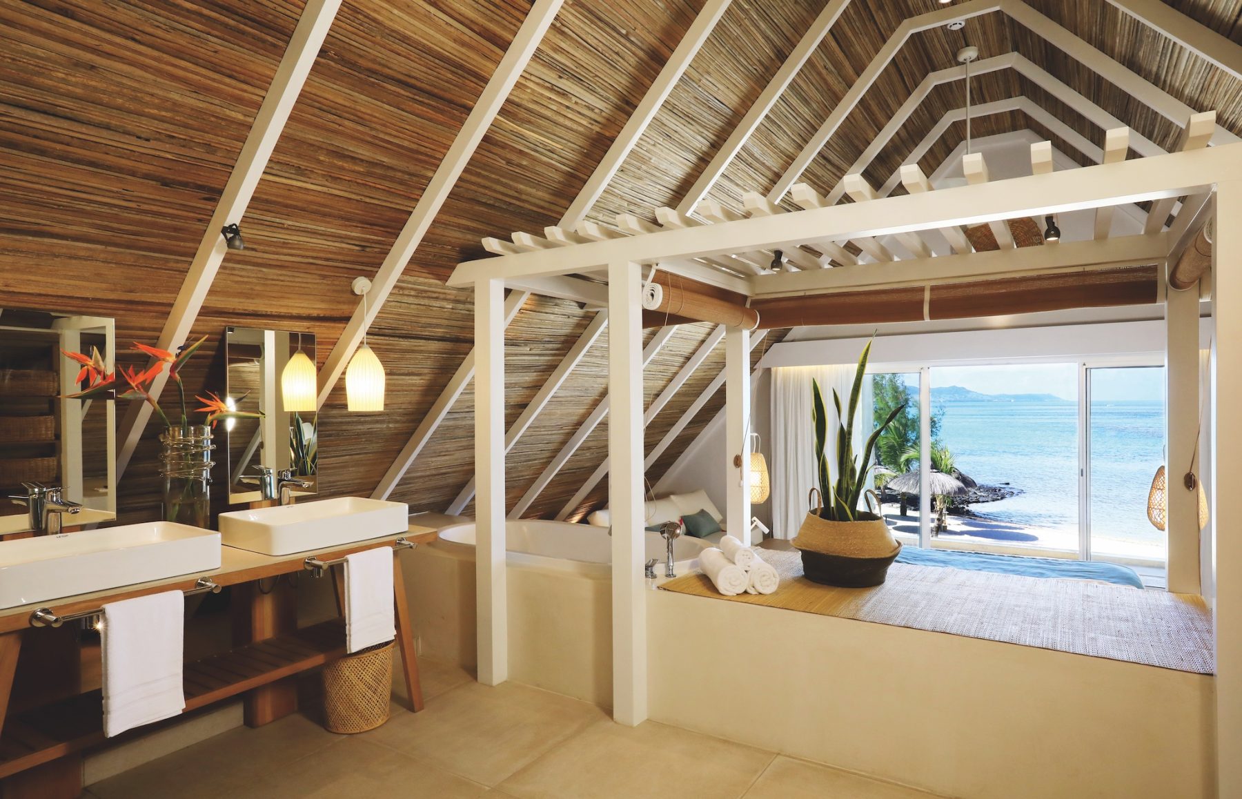 Junior Suite in het Preskill hotel Mauritius