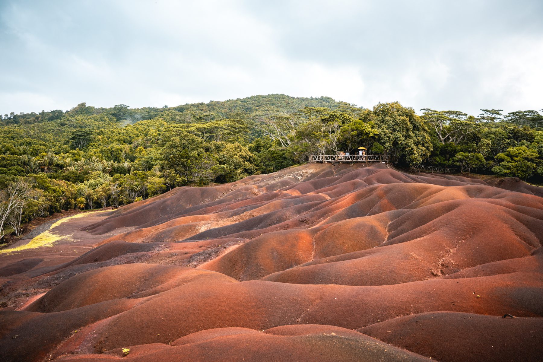 Seven coloured earth geopark Mauritius