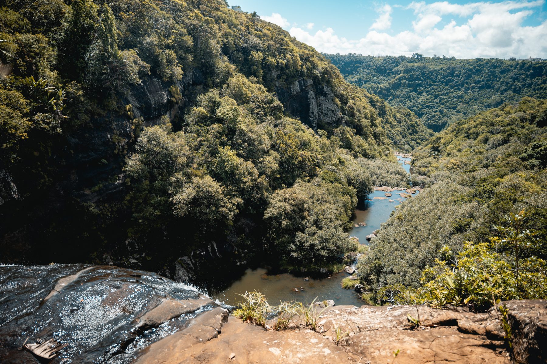 Mauritius Seven Waterfalls Tamarin hike