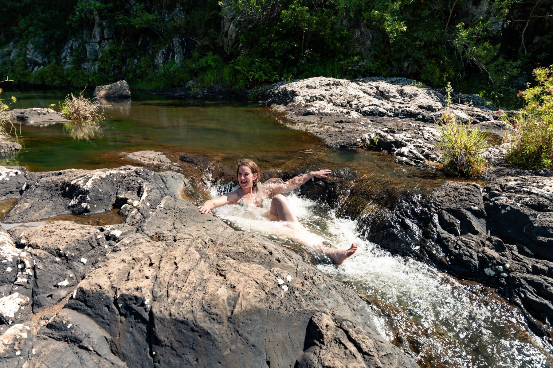 Mauritius Seven Waterfalls Tamarin hike