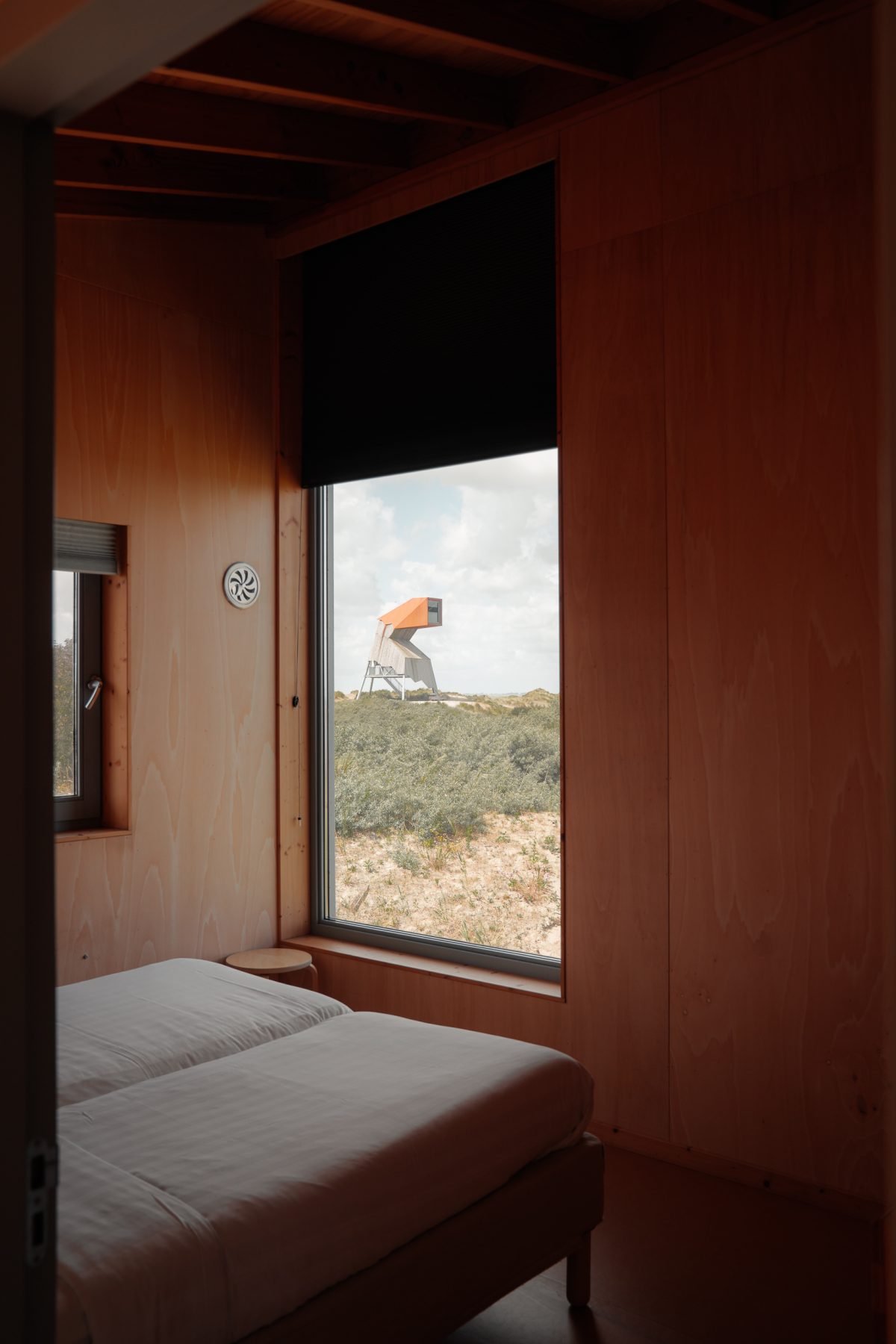 Slaapkamer Landal huisje Marker Wadden