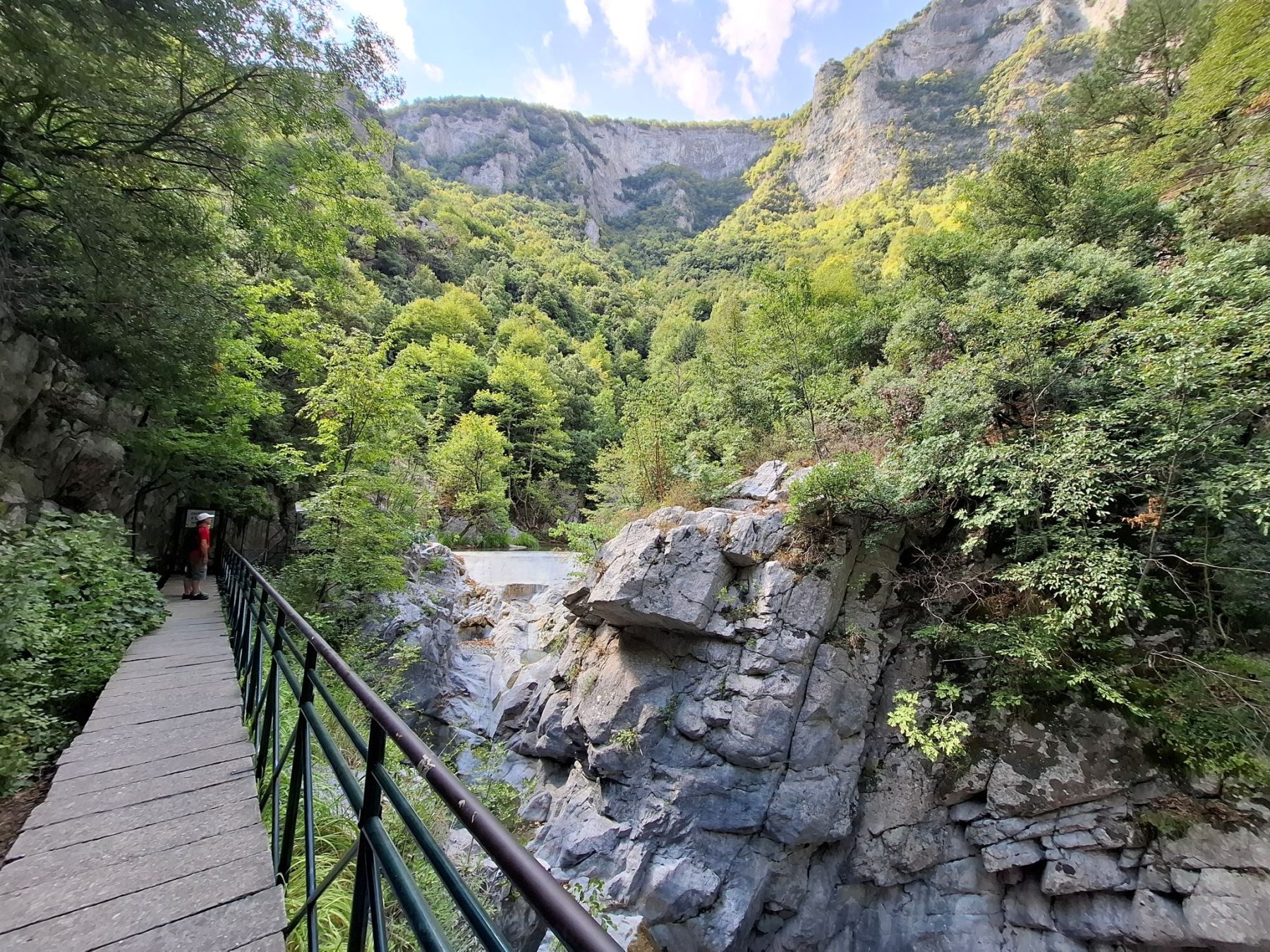 Bath of Zeus in Mount Olympus