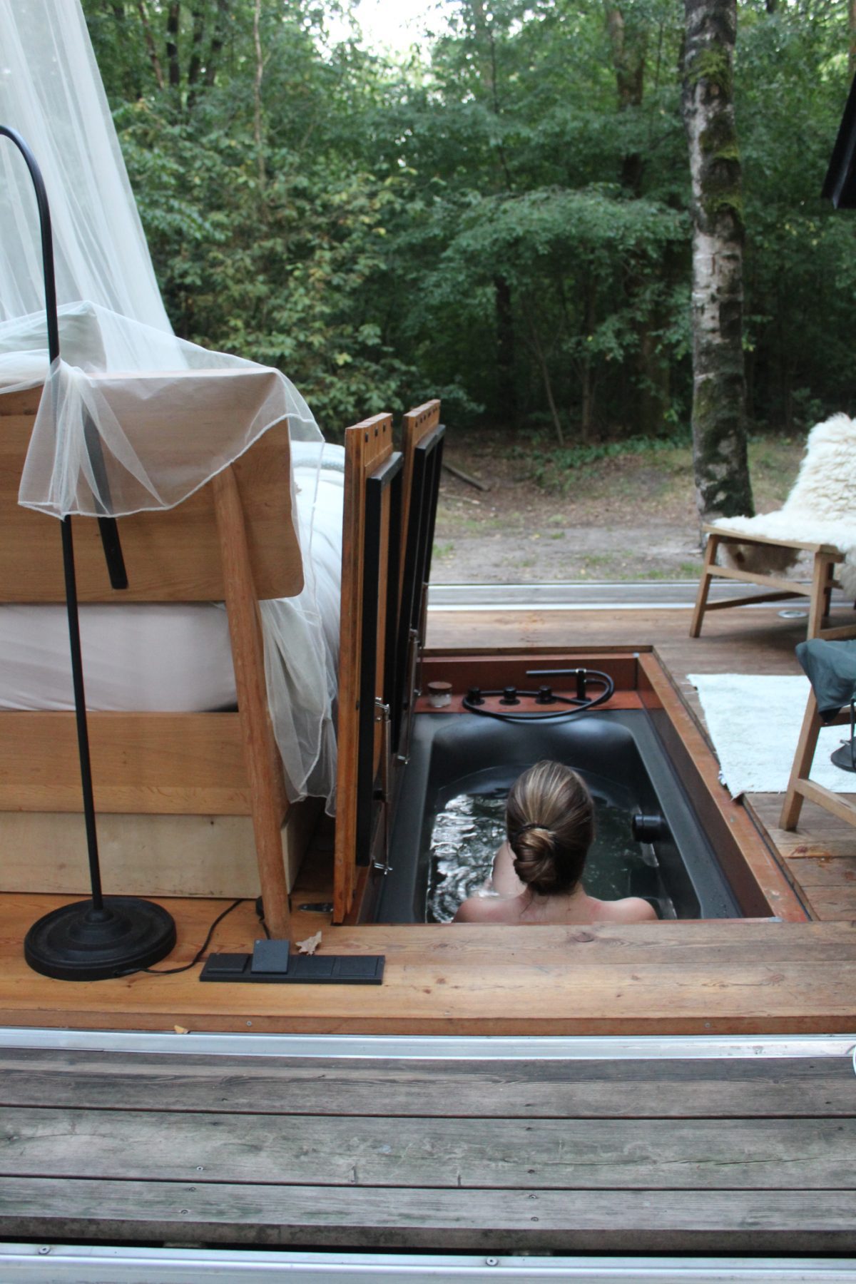 Bad onder de vloer Cabin ANNA