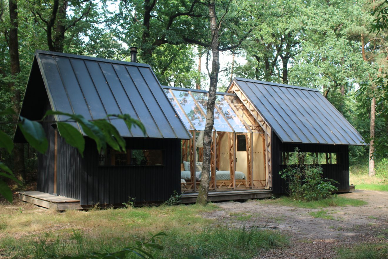 Holenberg Cabin ANNA in het bos