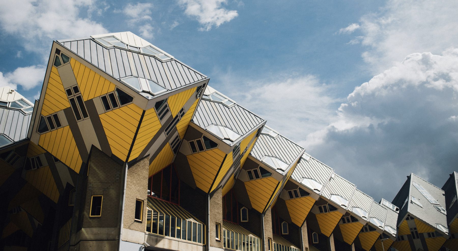 De Kubuswoningen in Rotterdam.