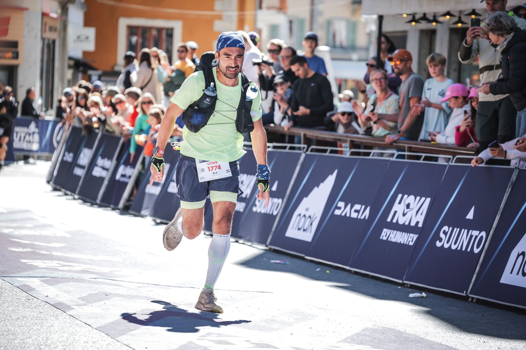 Brooks Cascadia 19 finish UTMB