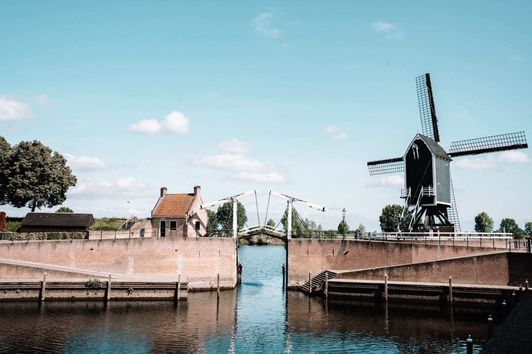 Waterlinie Wandelpad -Heusden, Nederland