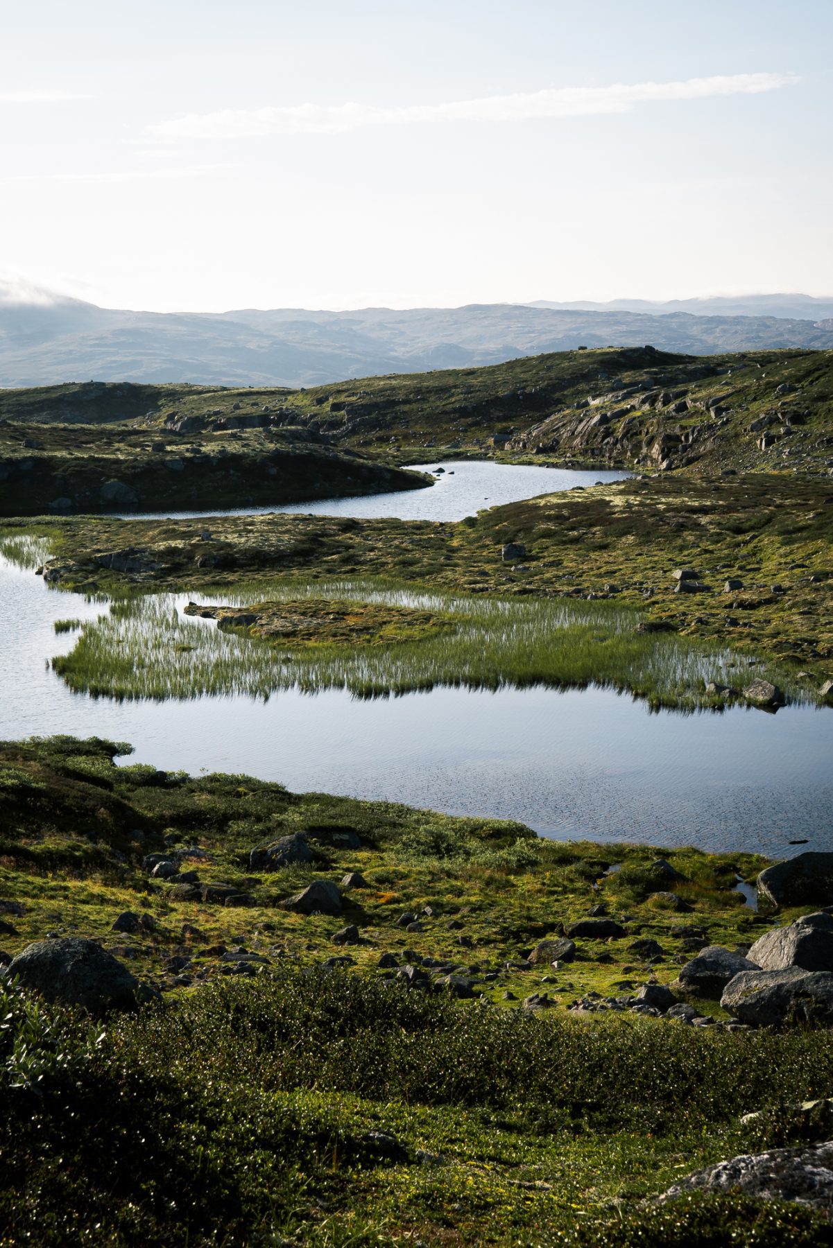 Uitzicht tijdens The Norway Trail