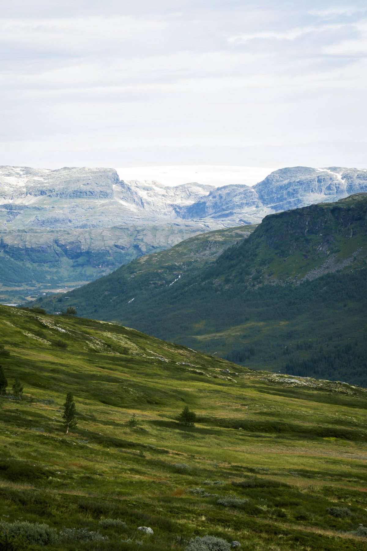 Uitzicht tijdens The Norway Trail