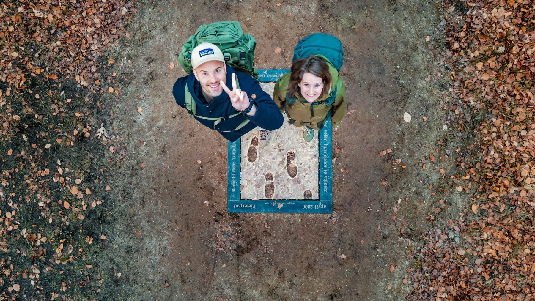 Pieterpad monument Vorden