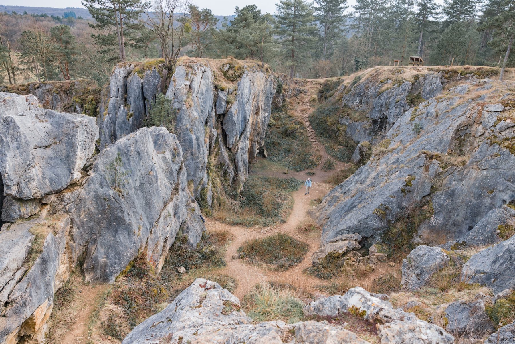 Sentier des Abbayes Trappistes de Wallonie - foto van Jasper Loeffen