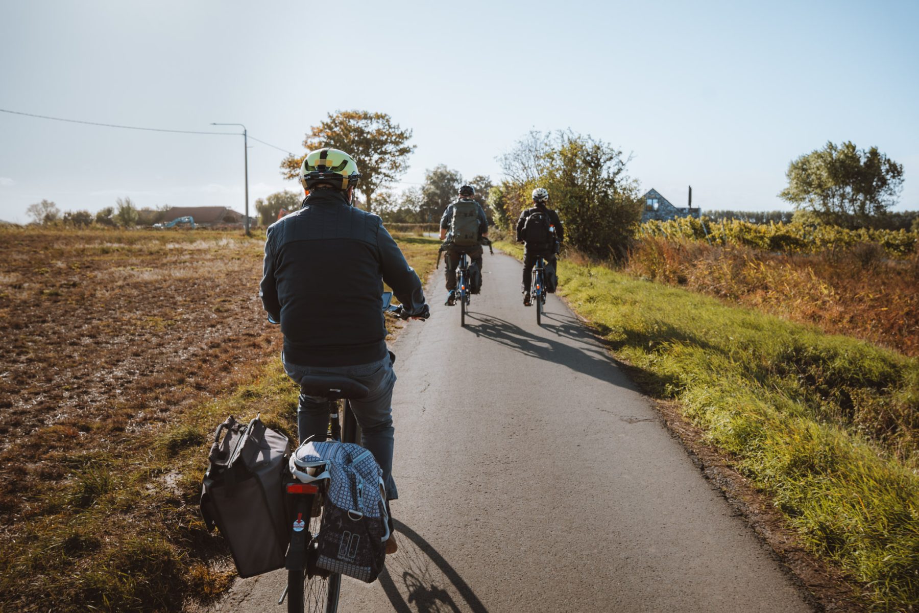 Fietsen in Westhoek, Vlaanderen