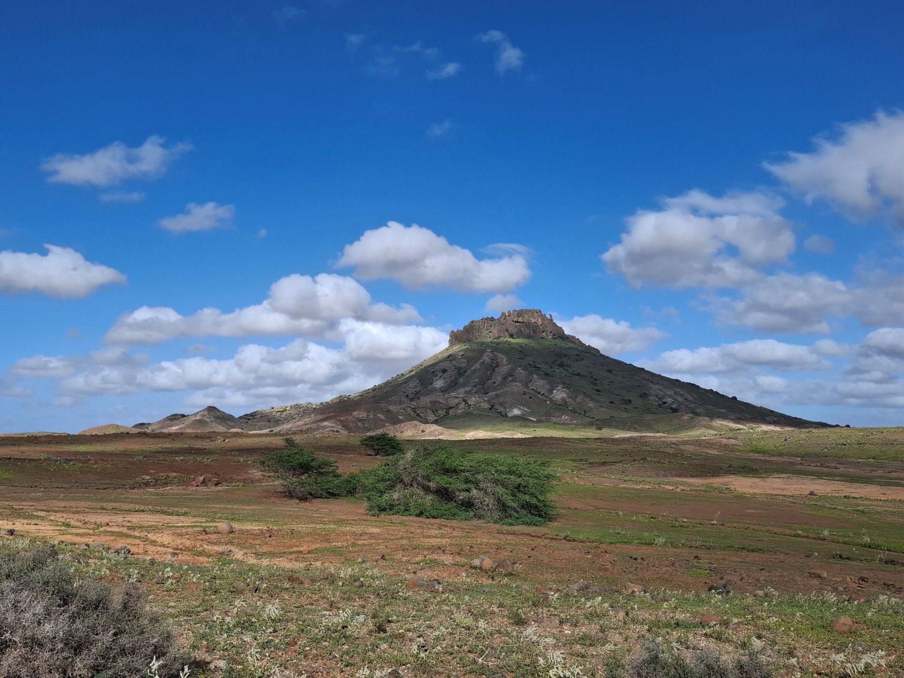 Uitzicht op Boa Vista, Kaapverdië