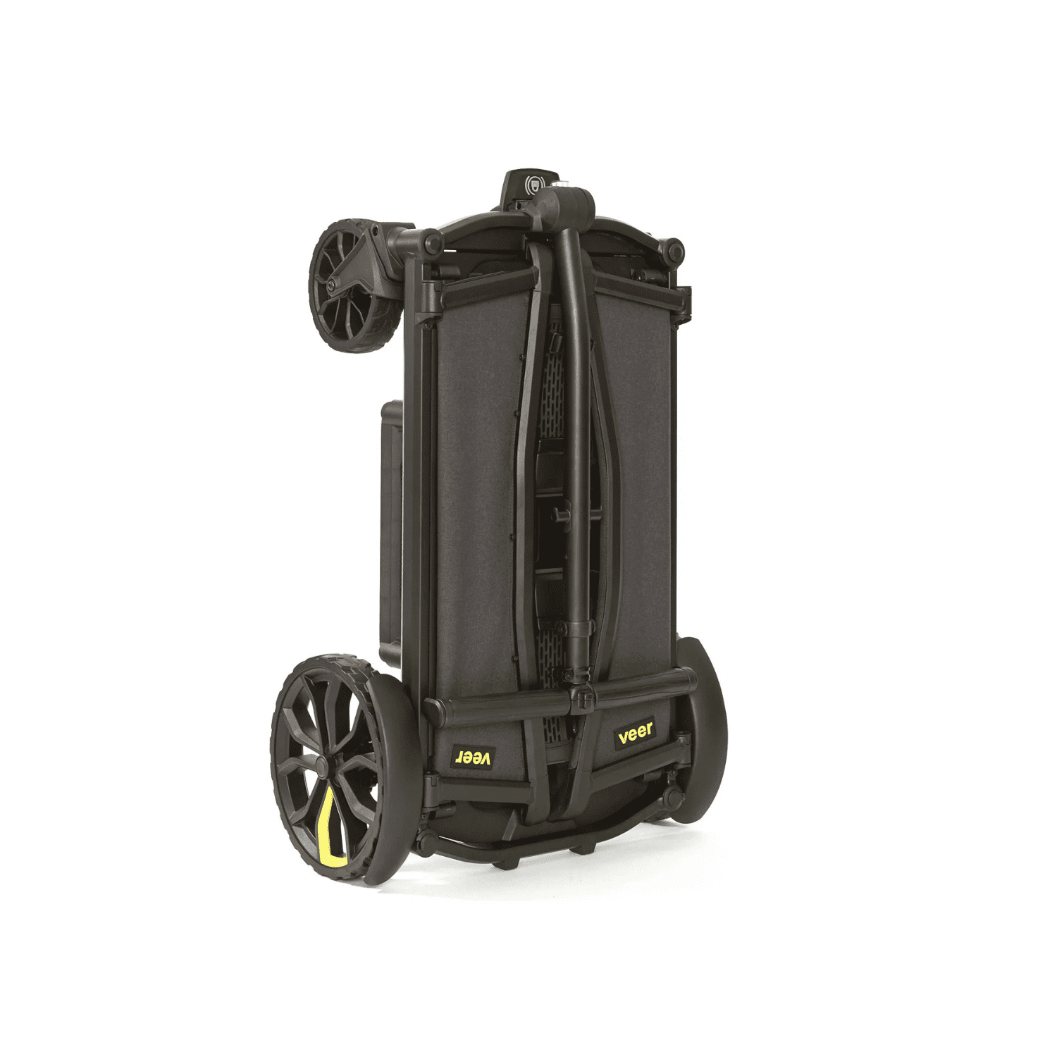 Een ingeklapte Cruiser bolderwagen van Veer.