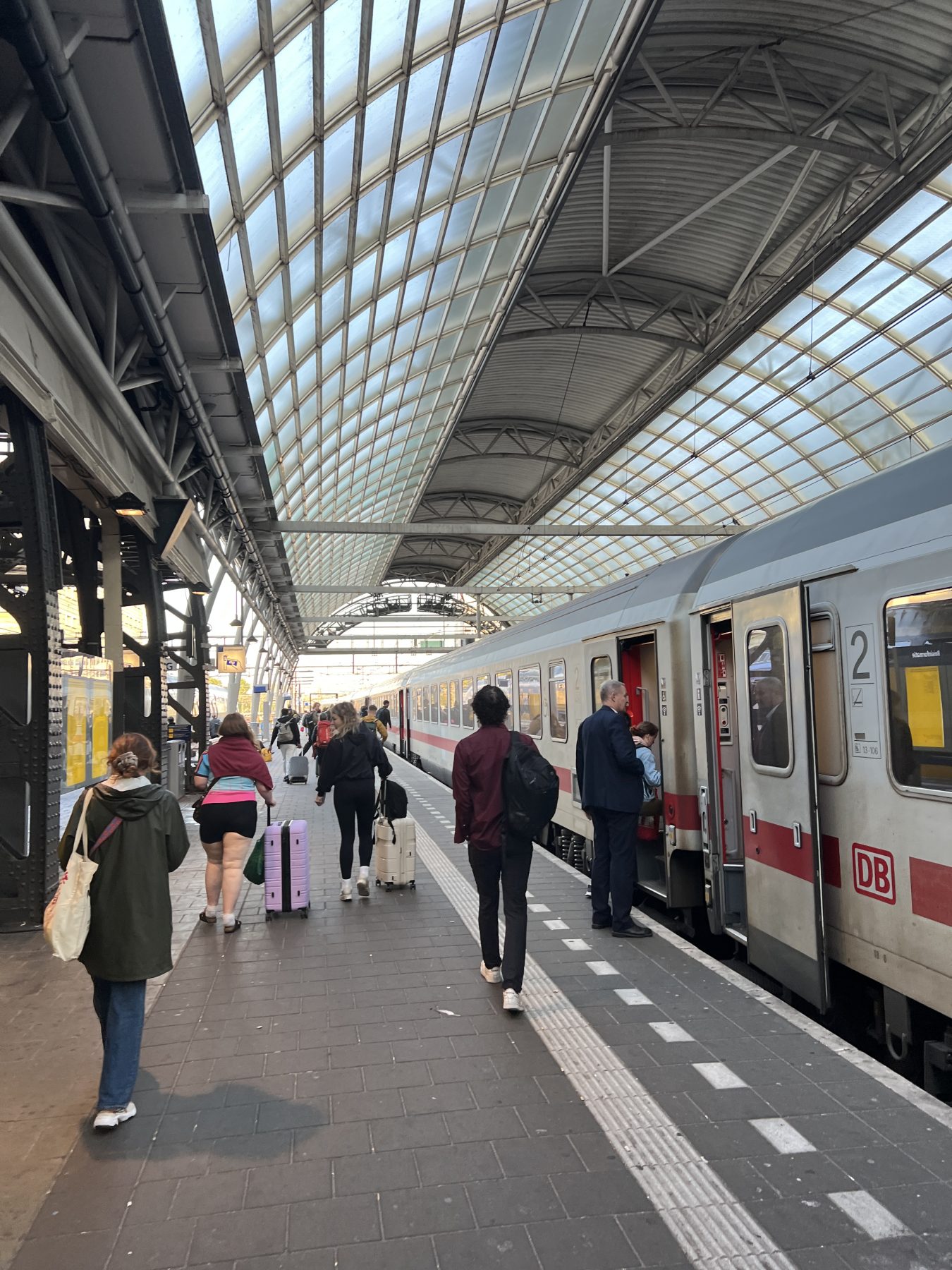 Met de trein naar Polen