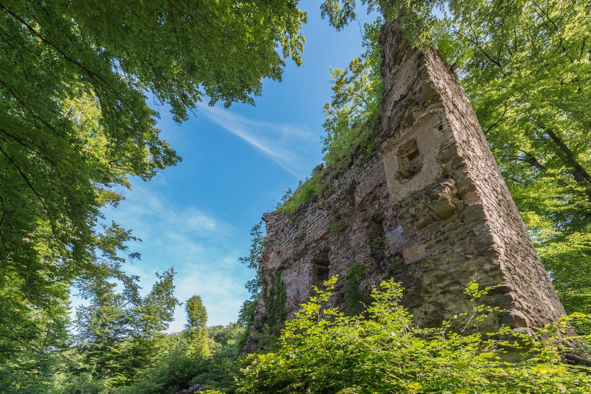 Kargegg ruine bij de Marienschlucht