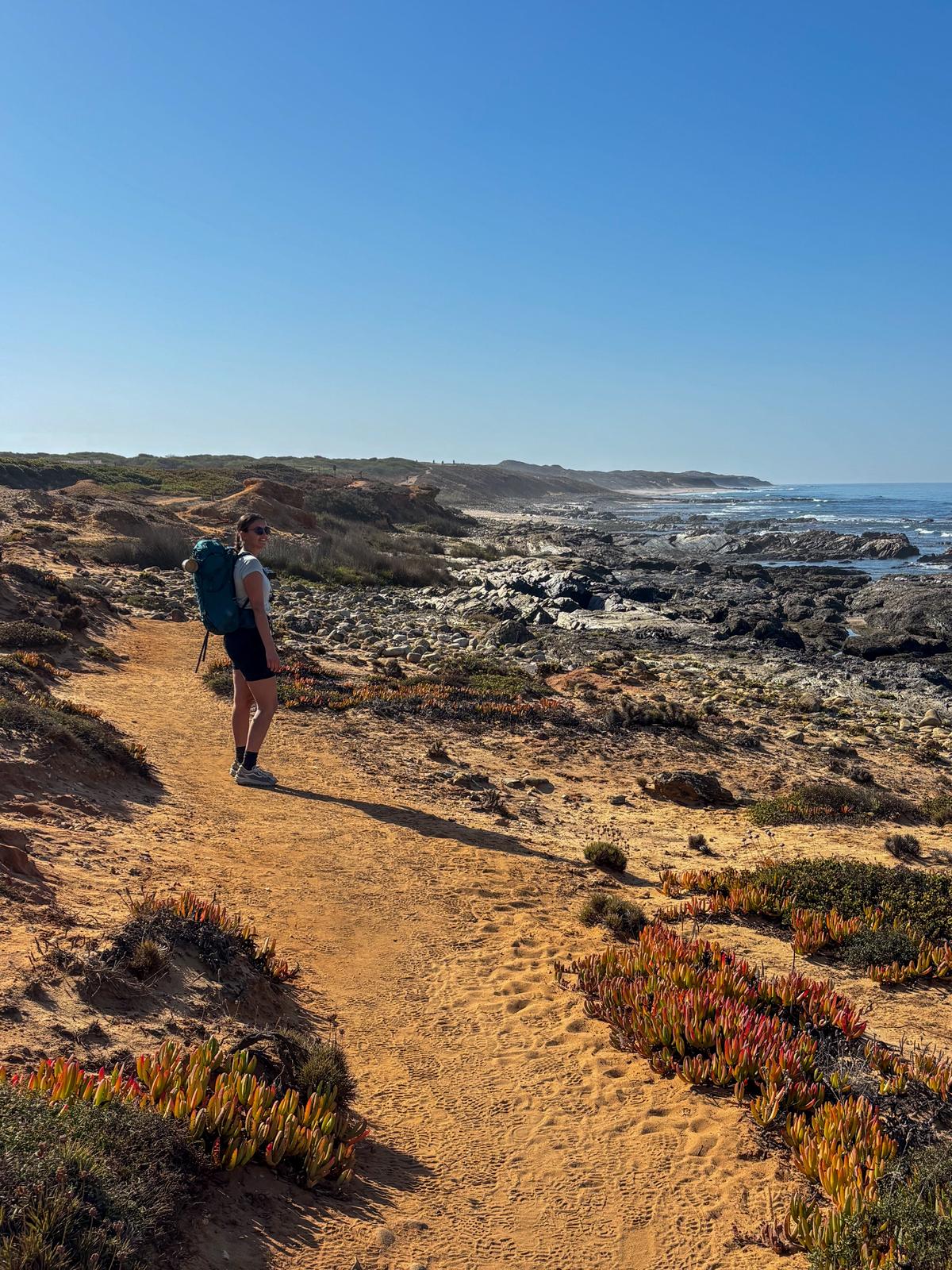 Uitzichten tijdens etappe 1