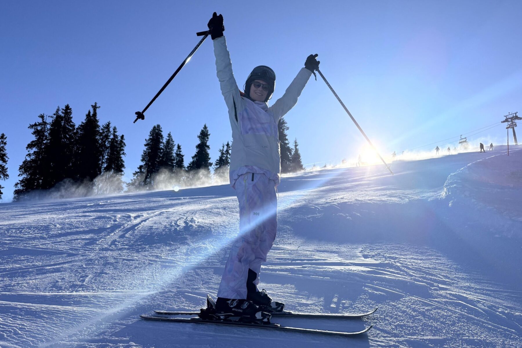 Helly Hansen ski outfit