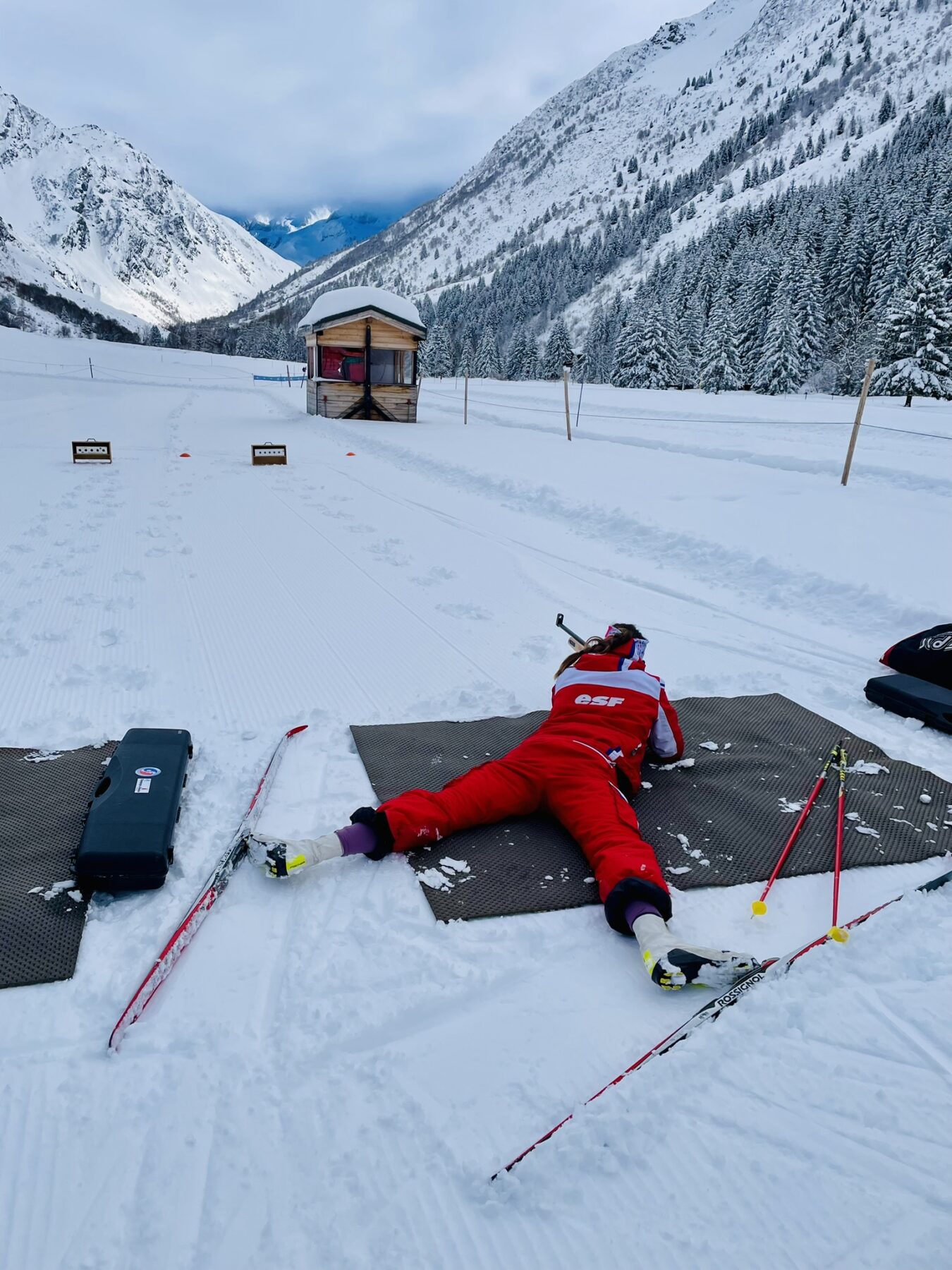 Biathlon in Champagny le Haut