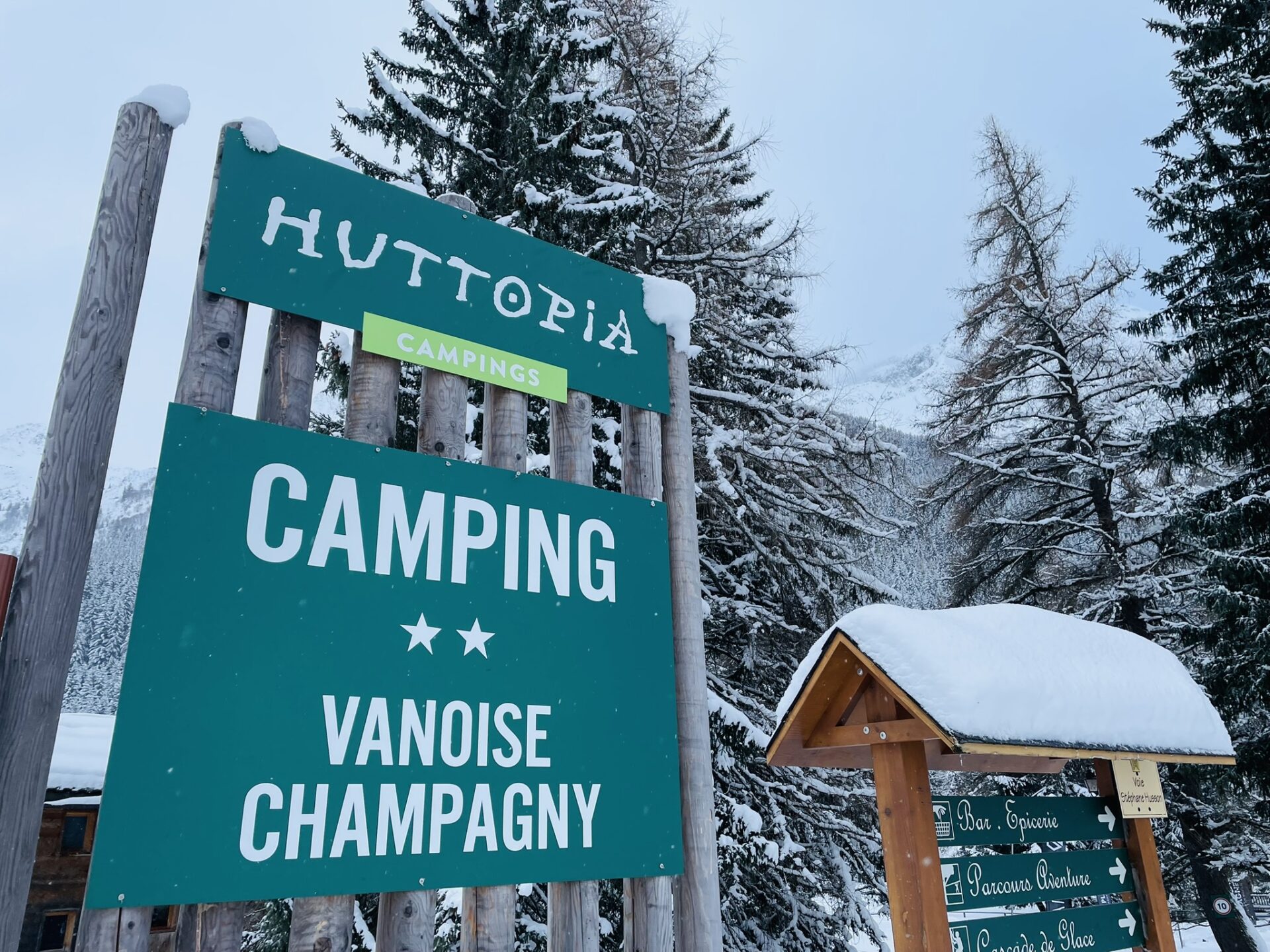 Huttopia camping Vanoise Champagny