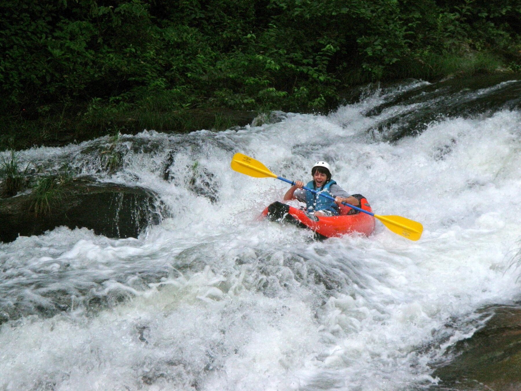 Kajakken in North-Carolina