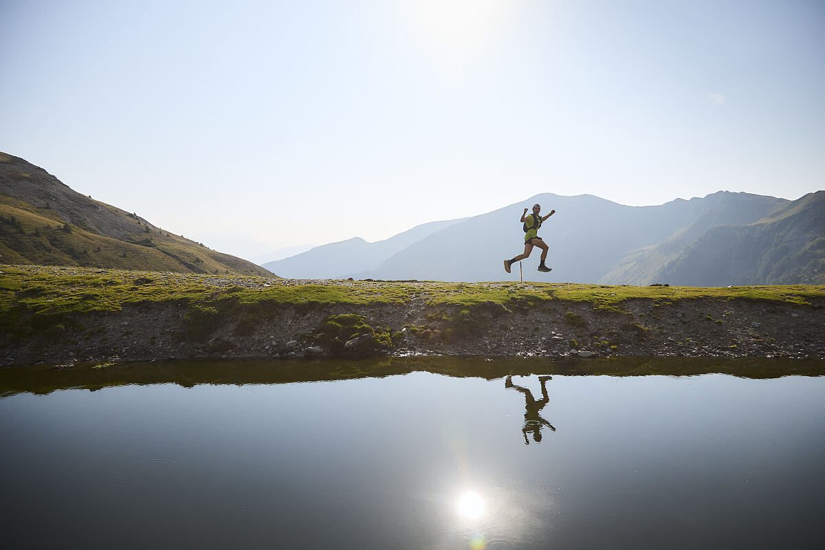 Tijdens de Saalbach Trail & Skyrace loop je langs prachtige bergmeren