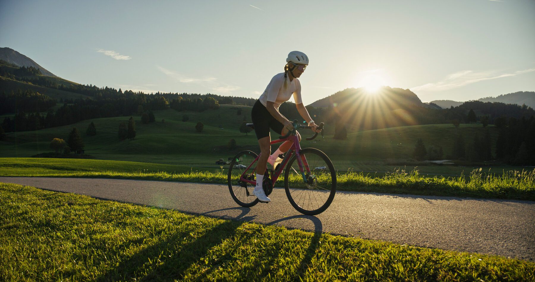 Fietsen in het Tannheimer Tal op de racefiets