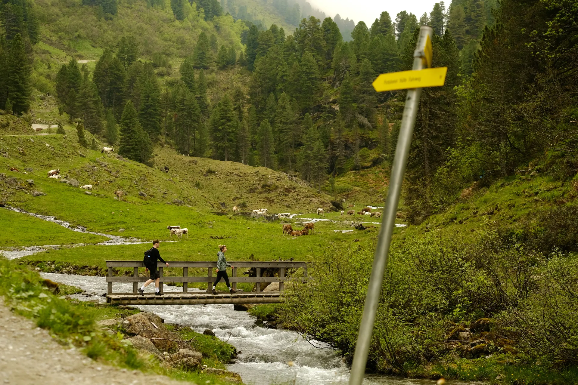 Wandelen rondom Innsbruck bij Sellrain