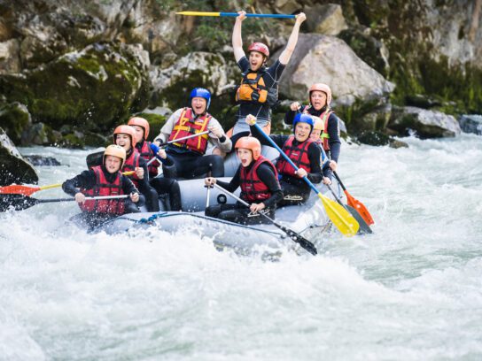 Raften, een van de leukste outdooractiviteiten in het SalzburgerLand