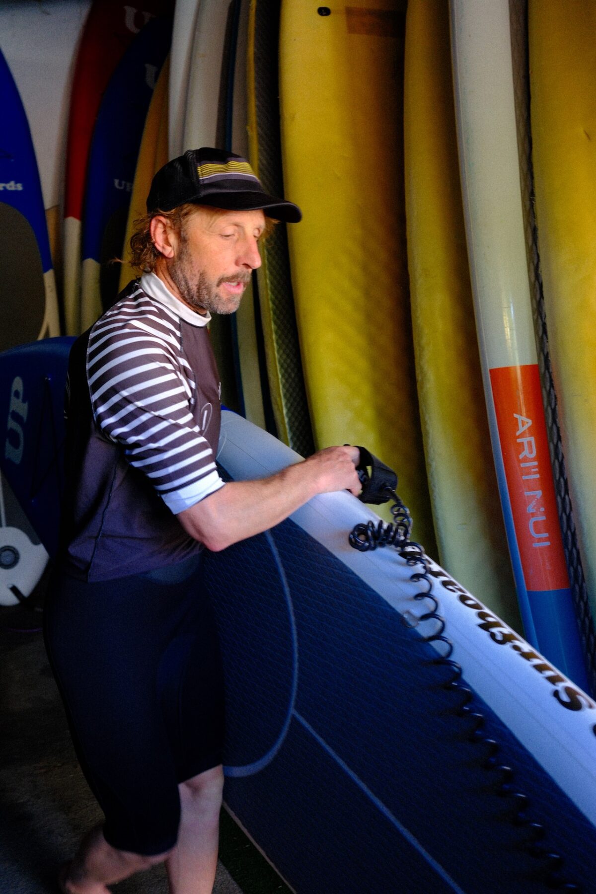 Suppen met Roberto van Carving surf school