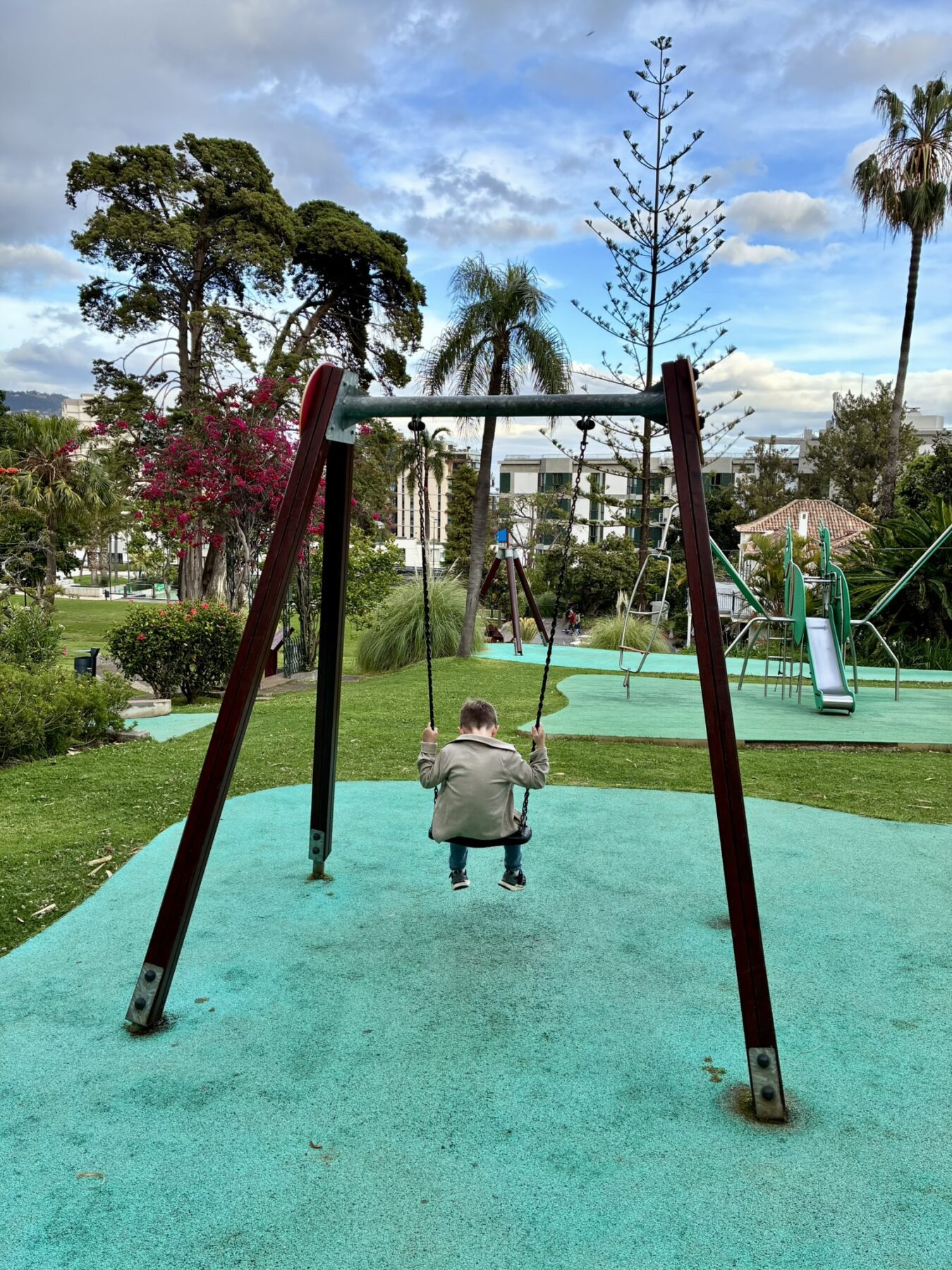 Madeira met kinderen - speeltuin in Funchal