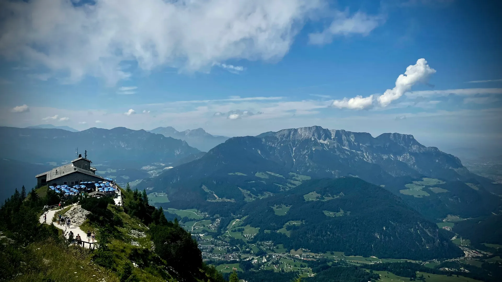 Het Kehlsteinhaus in het Berchtesgadener Land