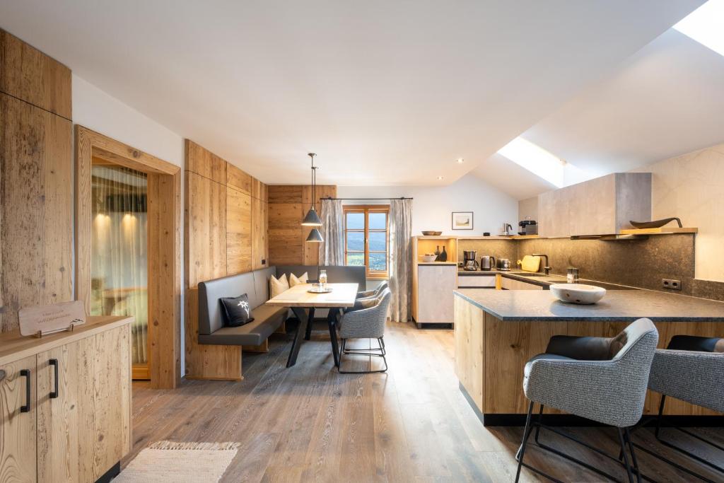 De binnenkant van een accommodatie van Kasperhof Appartements, waar je kunt overnachten in Innsbruck.